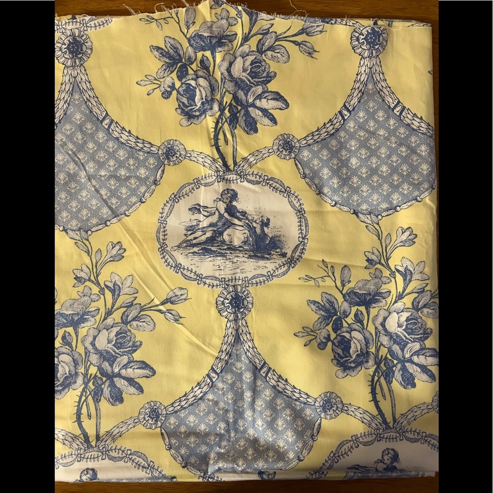 Vintage Marjory Hoyne 2 yards fabric